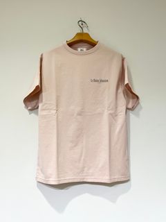 BISTRO MENU TEE / プリントTシャツ / ピンク
