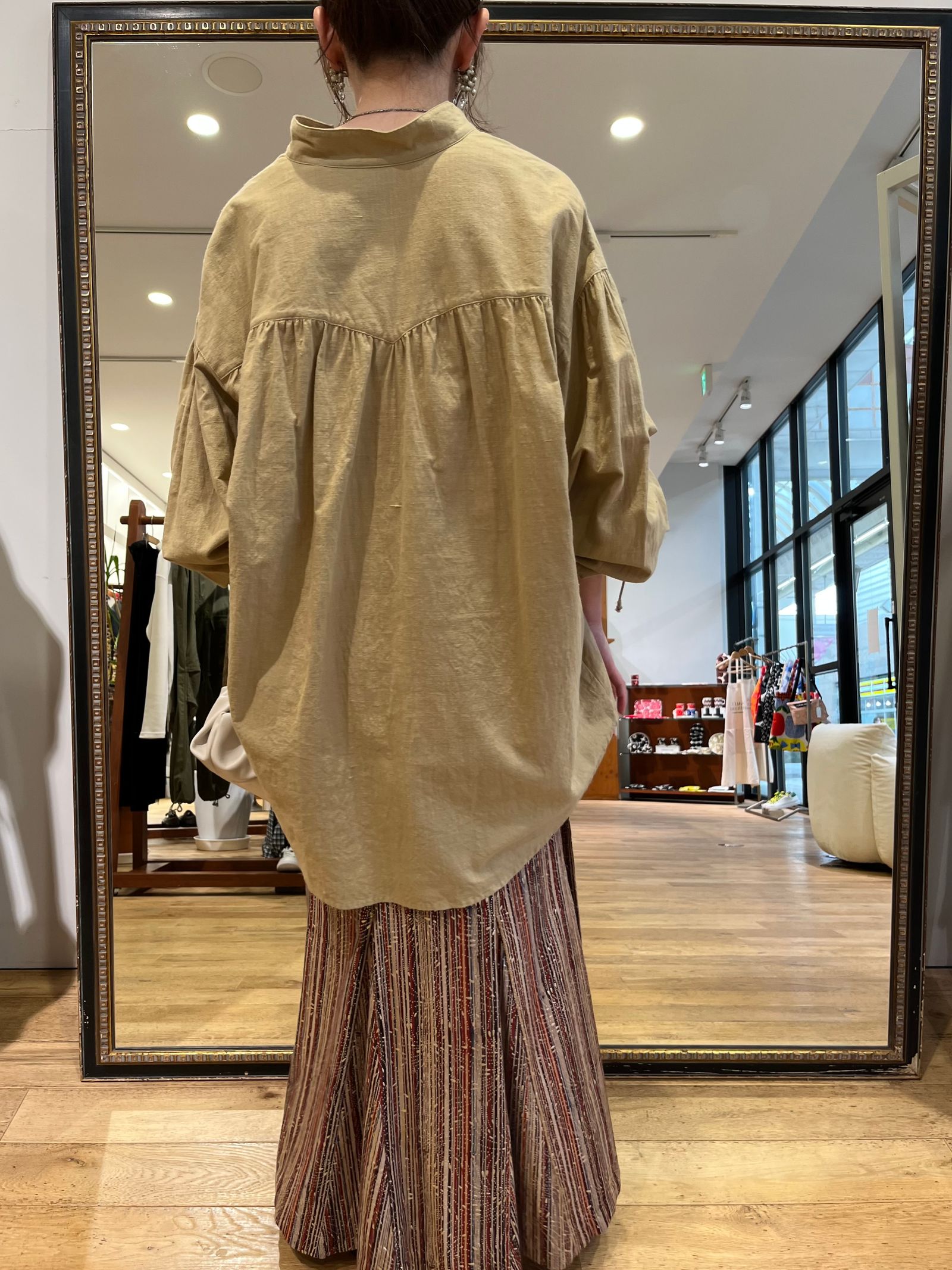 Wrap Skirt / ラップスカート / 巻きスカート / ベージュ