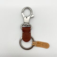 キーリング/フック式/あか茶