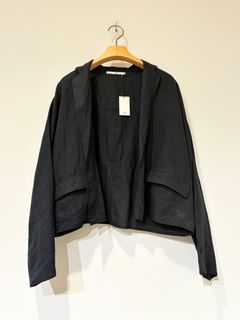 リネンシャツジャケット / ネイビー