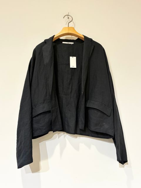 リネンシャツジャケット / ネイビー
