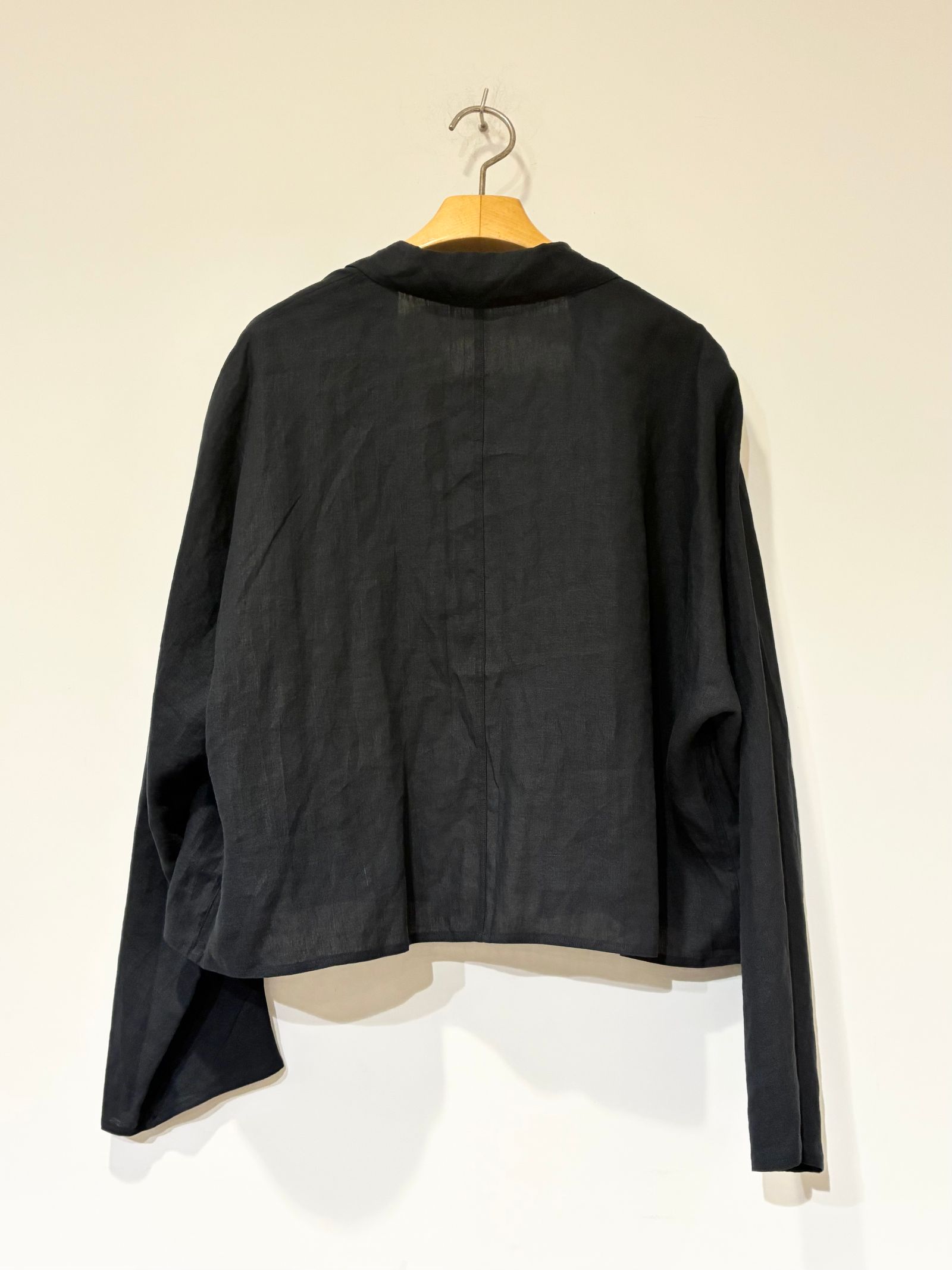 リネンシャツジャケット / ネイビー
