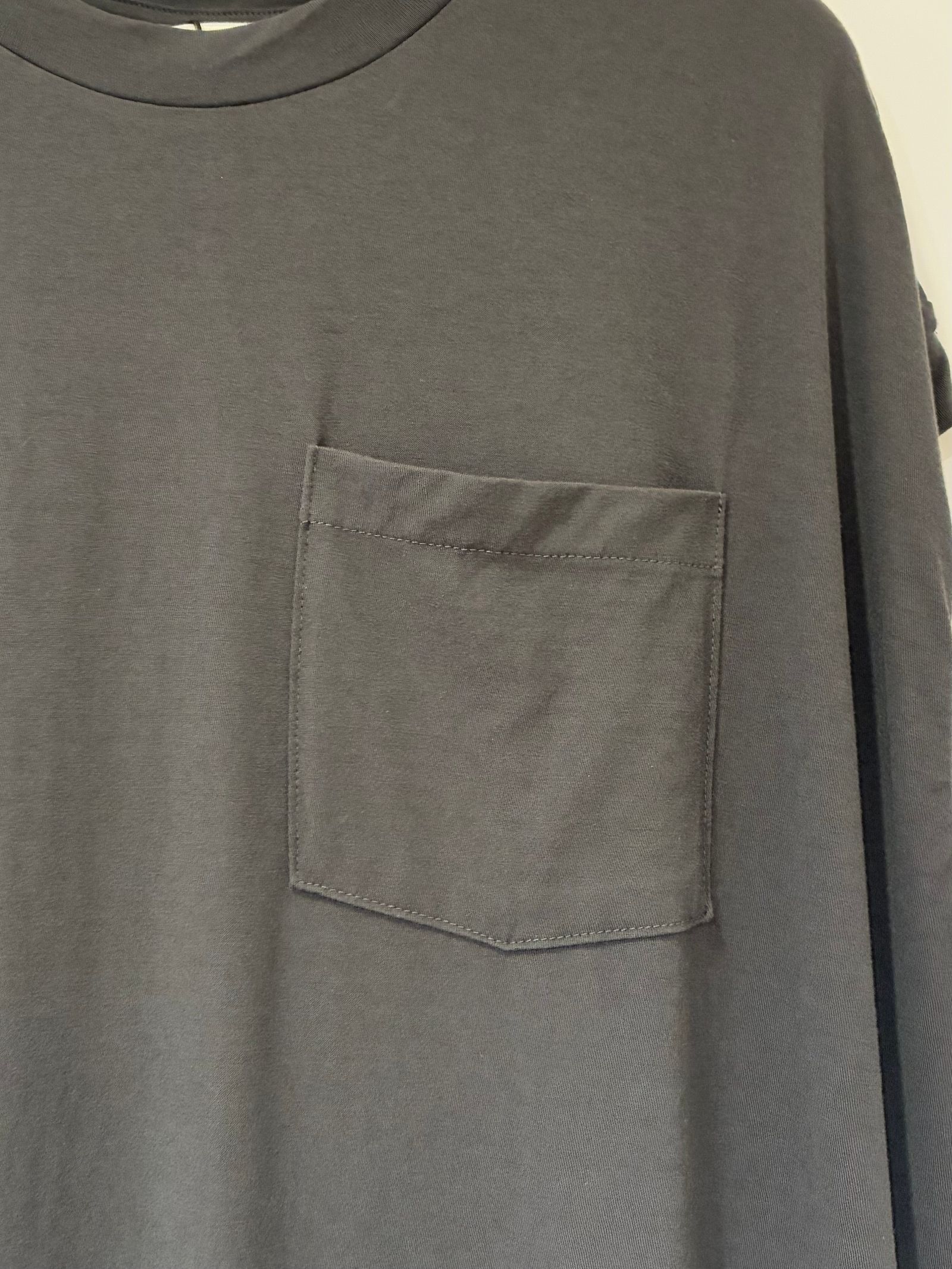 POCKET TANK ONEPIECE / ポケットTシャツワンピース / ブラック