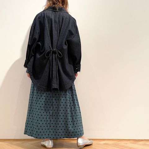 dah'lia レトロな雰囲気が魅力のドットワンピース