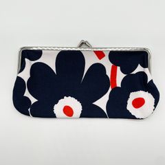 Mini Unikko Silmalasi Kukkaro がま口ポーチ