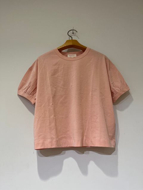 デミリー / Tシャツ / オーガニックコットン / パフスリーブ / ピンク