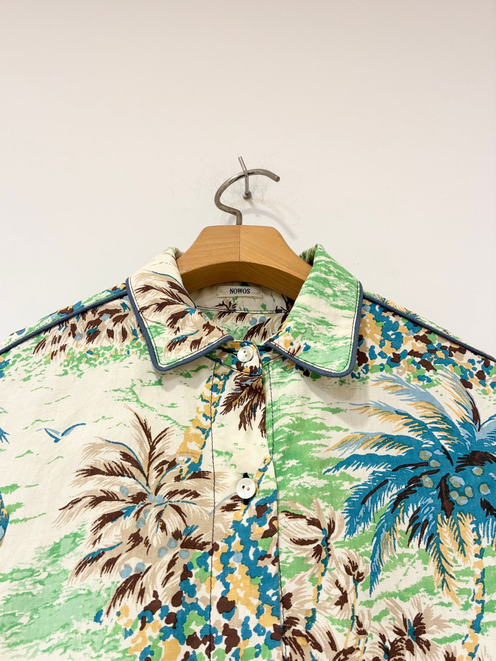 Printed Shirt / 柄シャツ / アイボリー