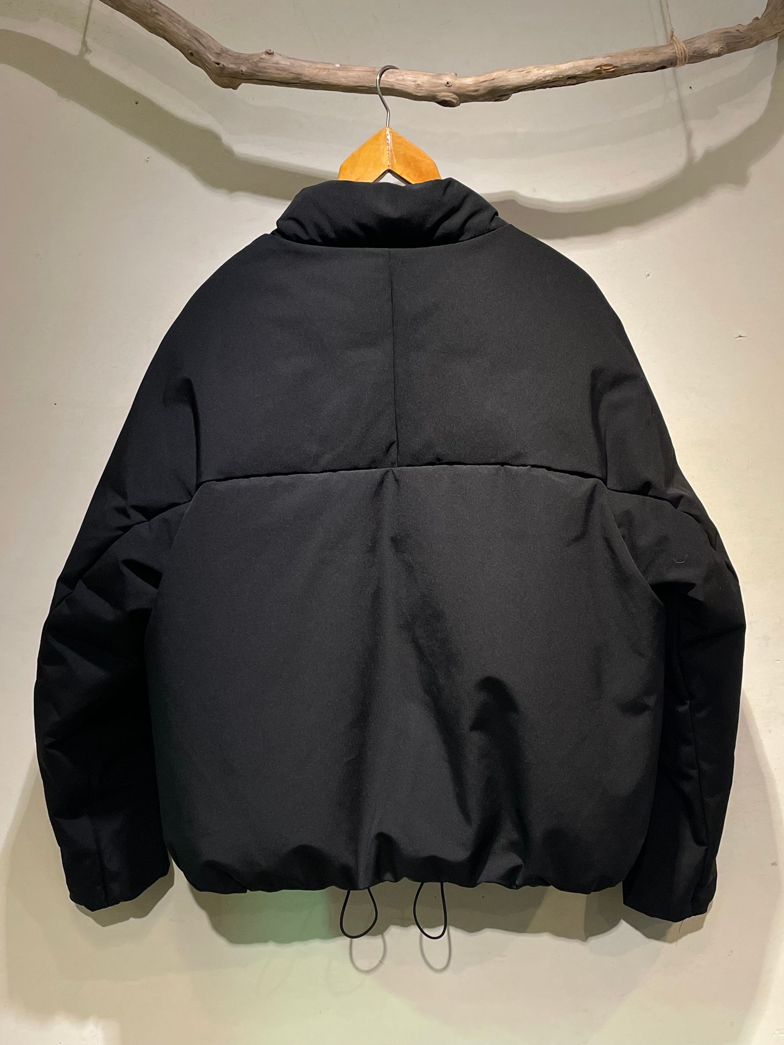 WEATHER CLOTH DOWN BLOUSON / ダウンブルゾン / ブラック