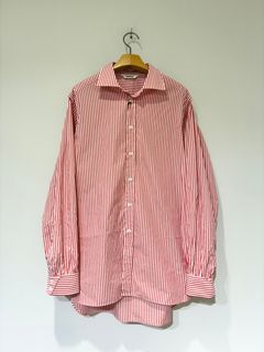 JERMYN SHIRT / ジャーミンシャツ / ストライプ / レッド / ホワイト