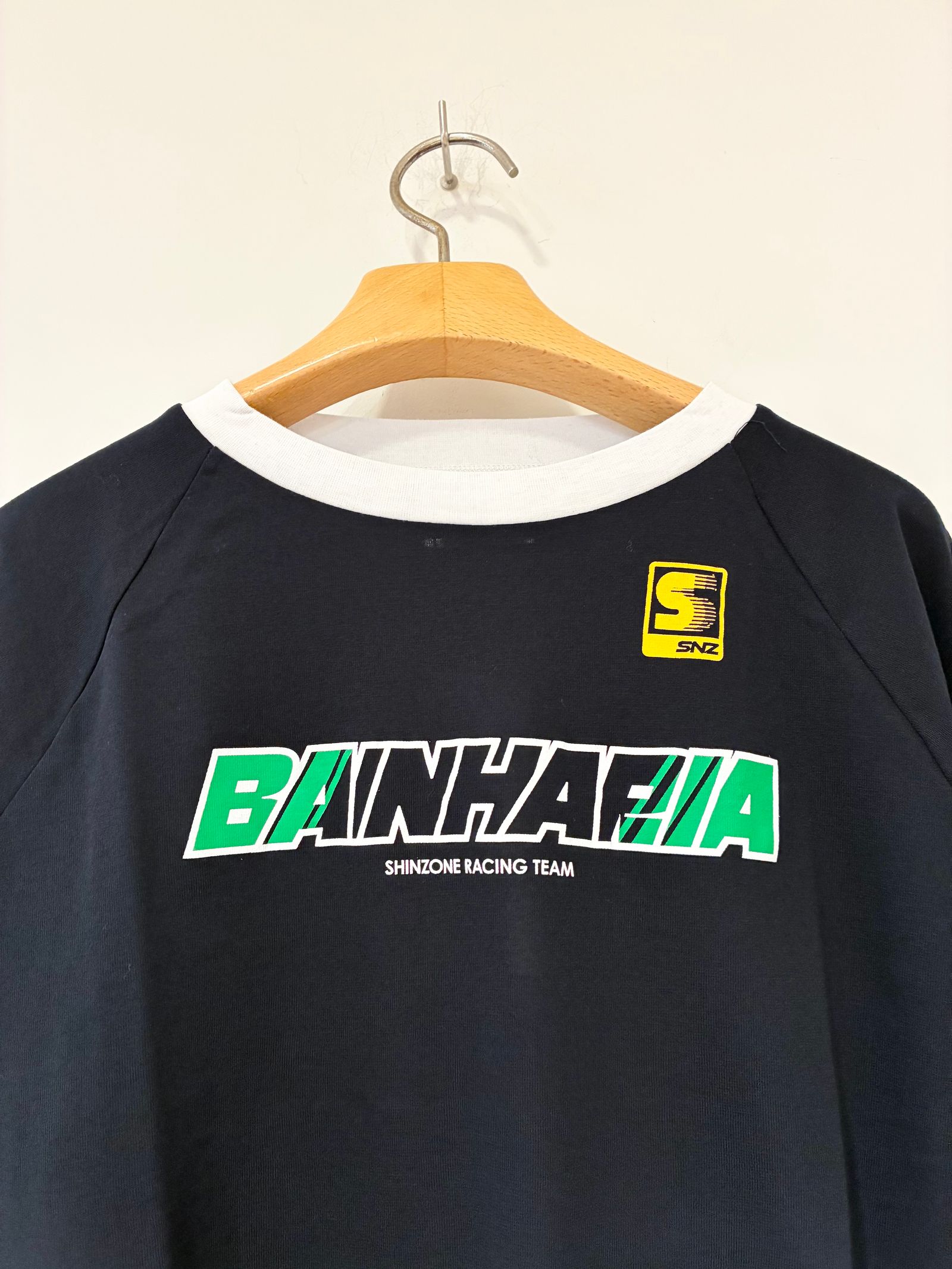 RACING LONG SLEEVE TEE / プリントTシャツ / ロンT / ネイビー