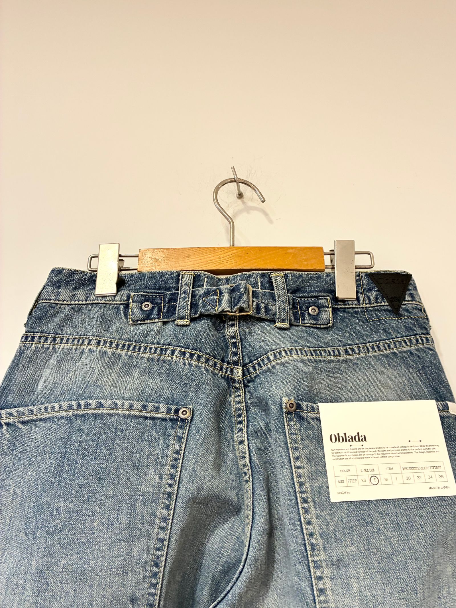 MILLENNIUM JEANS / ストレートデニム / ライトブルー