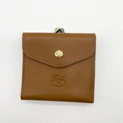 がま口二つ折り財布