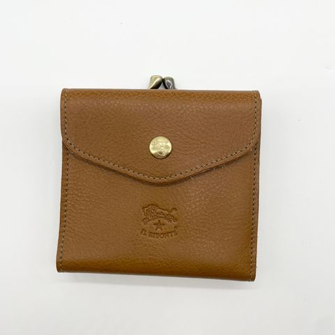 がま口二つ折り財布