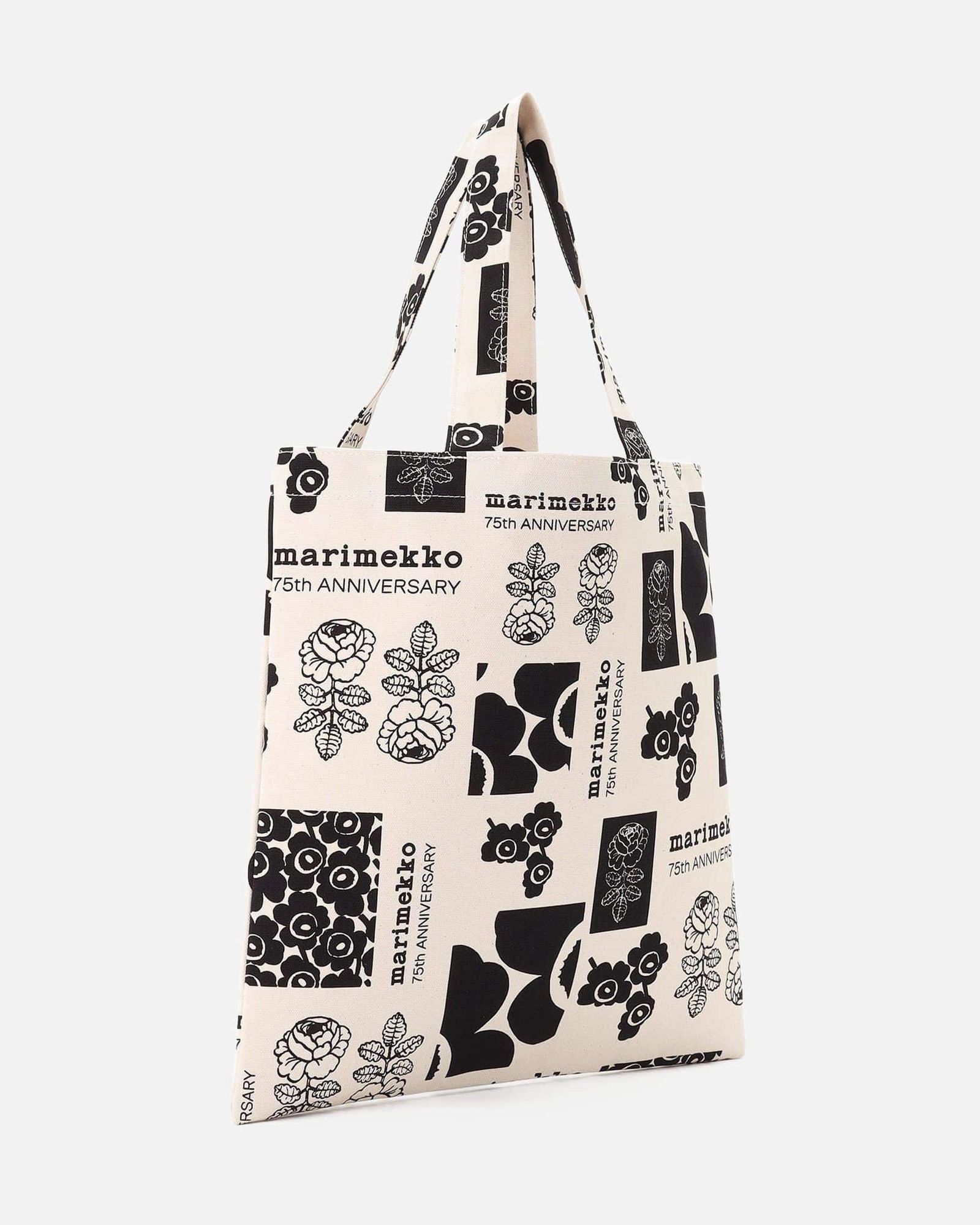 【アジア限定】75th anniversary / ウニッコ/ ヴィヒキルース / トートバッグ / オフホワイト / ブラック