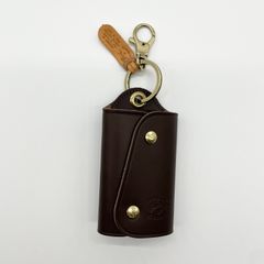 キーケース/スマートキー用/こげ茶