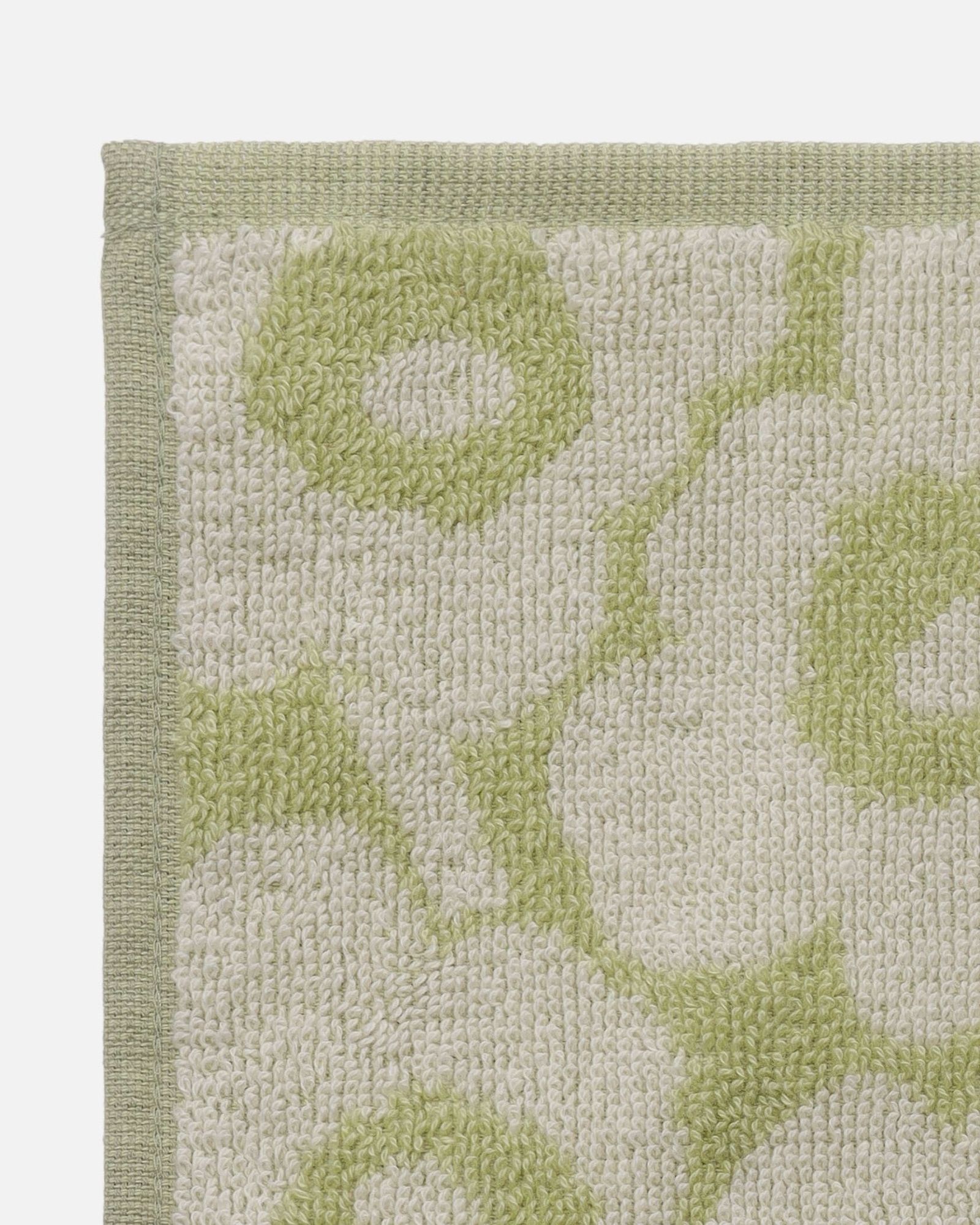 【日本限定】Mini Unikko ミニタオル 26×26cm / タオルハンカチ / グリーン