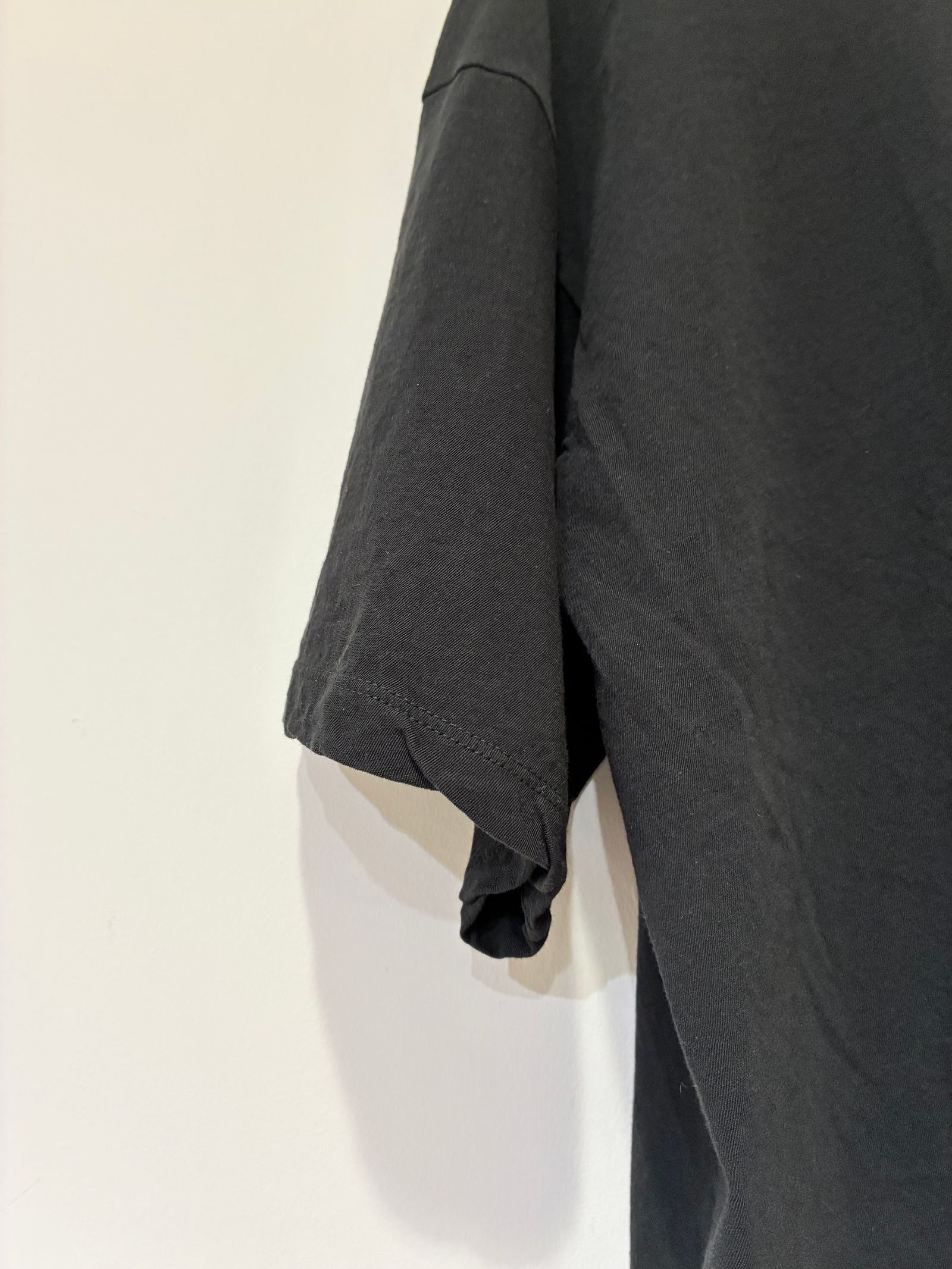 【ラスト1点】pomponioTシャツ / ロゴTシャツ / チャコールグレー