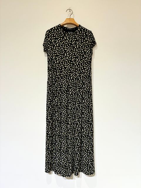 トラベルライン ドレス / レーヨンワンピース / ブラック / イエロー