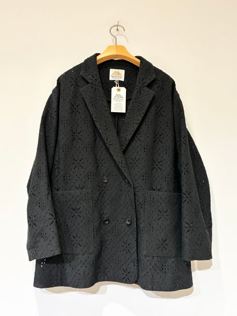 Field Lace Jacket / テーラードジャケット / ブラック