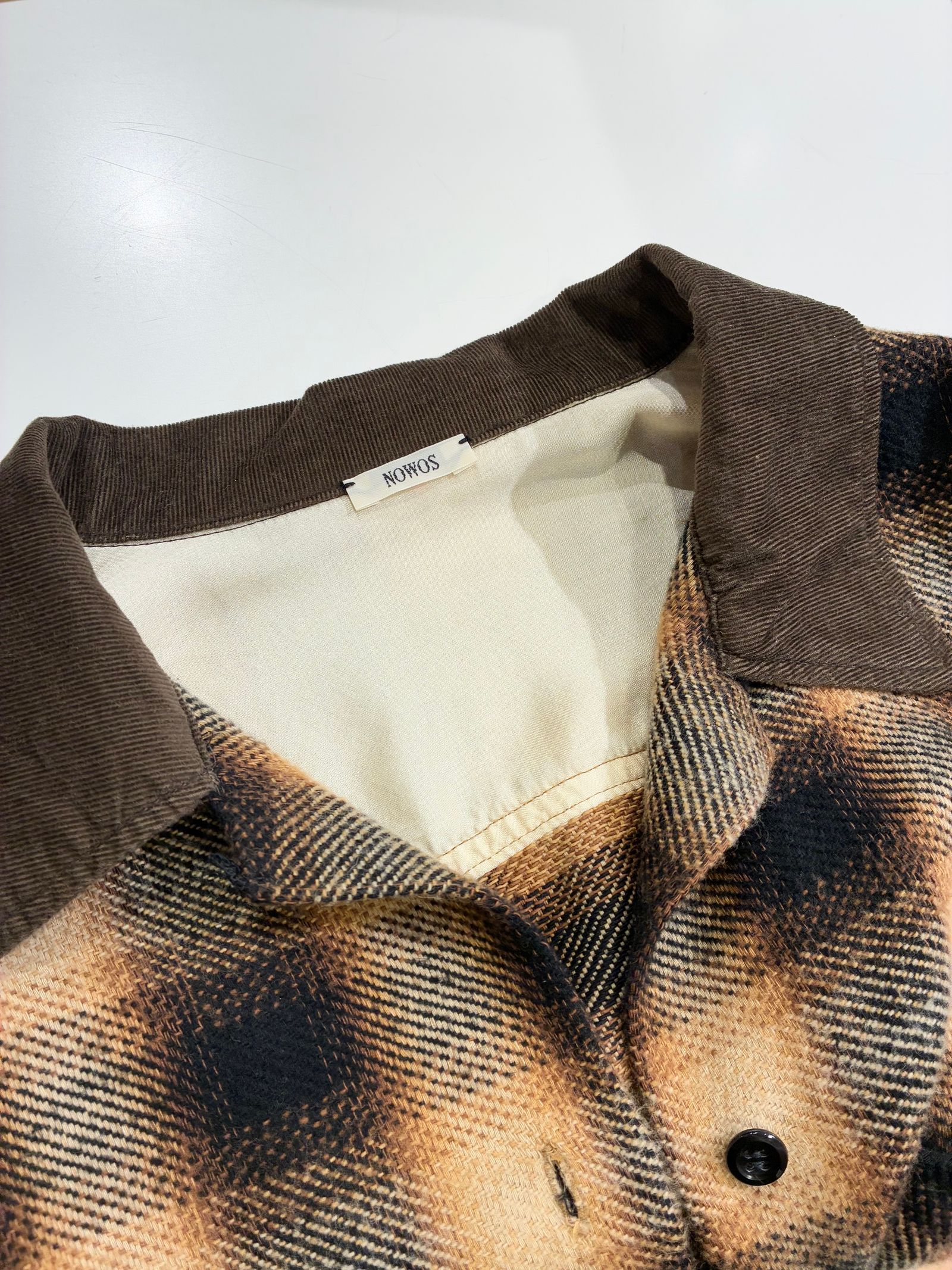 【ラスト1点】Check Shirt / チェックシャツ / ブラウン
