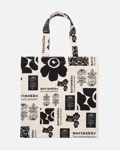 【アジア限定】75th anniversary / ウニッコ/ ヴィヒキルース / トートバッグ / オフホワイト / ブラック