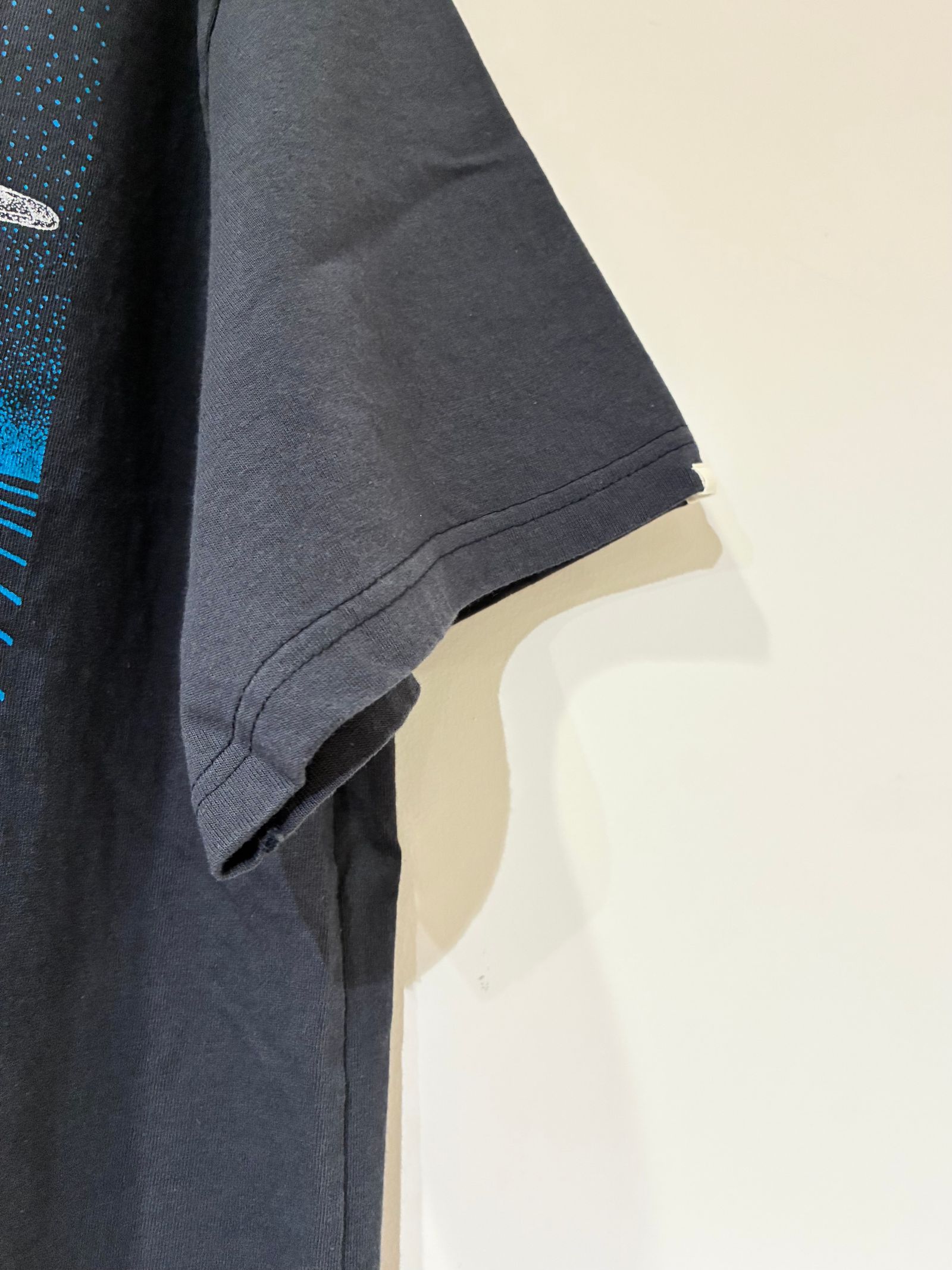 Oblada SPACE TEE オブラダ　スペース　Tシャツ　半袖　ネイビー oblada - SPACE TEE / プリントTシャツ / ネイビー | HALLOW's