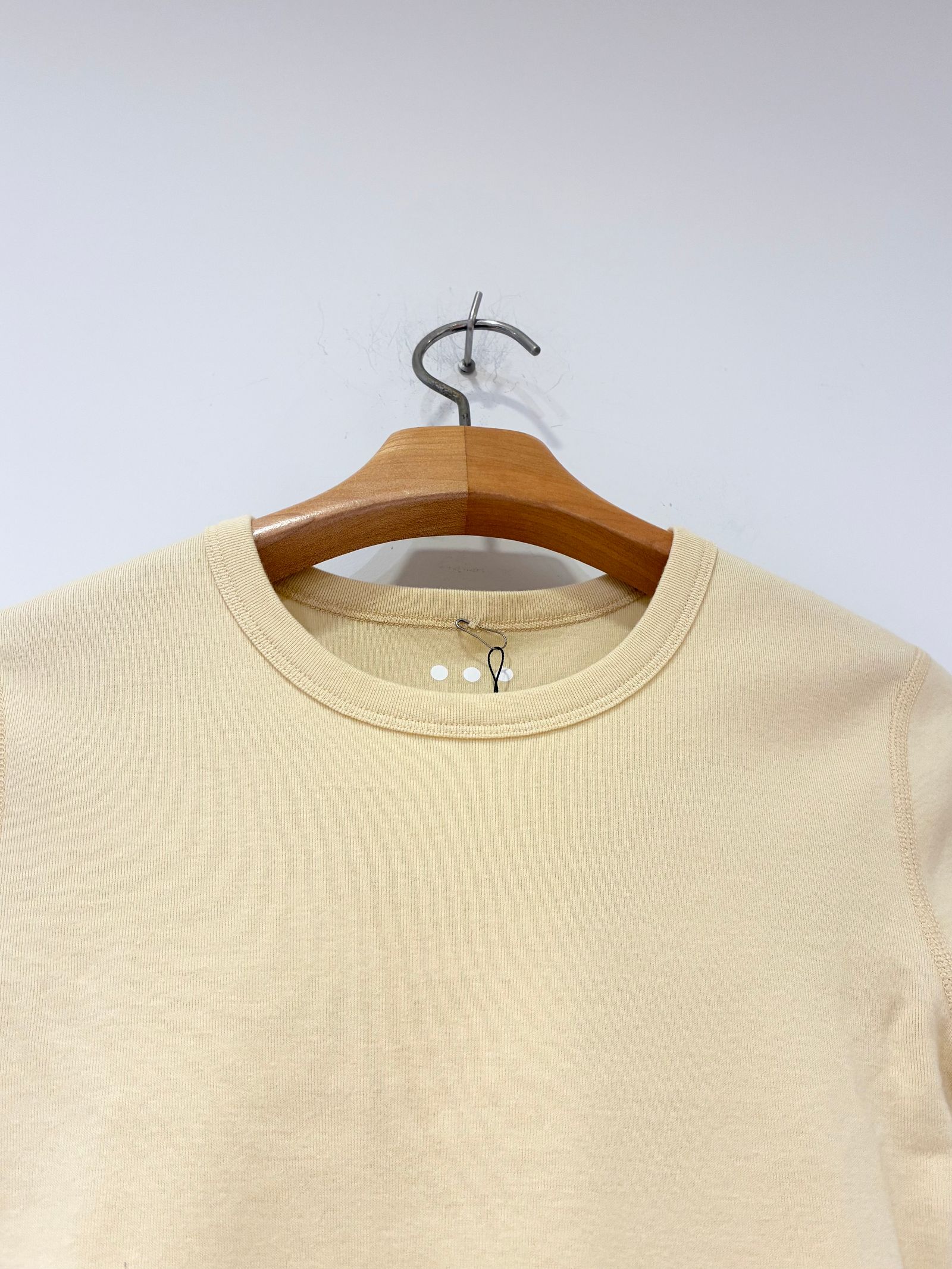 アレックス / 半袖クルーネックTシャツ / イエロー / クリーム