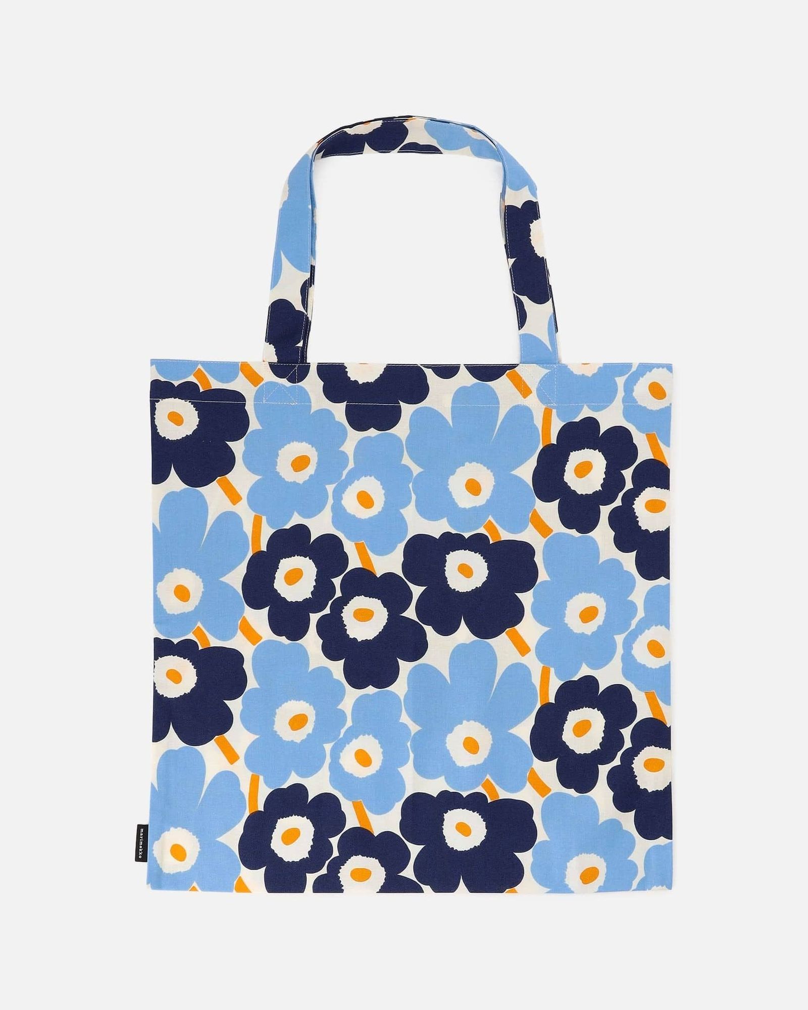 【アジア限定】Mini Unikko / トートバッグ / ウニッコファブリックバッグ / ブルー