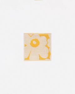 【日本限定】Unikko / ミニタオル / 26×26cm / イエロー