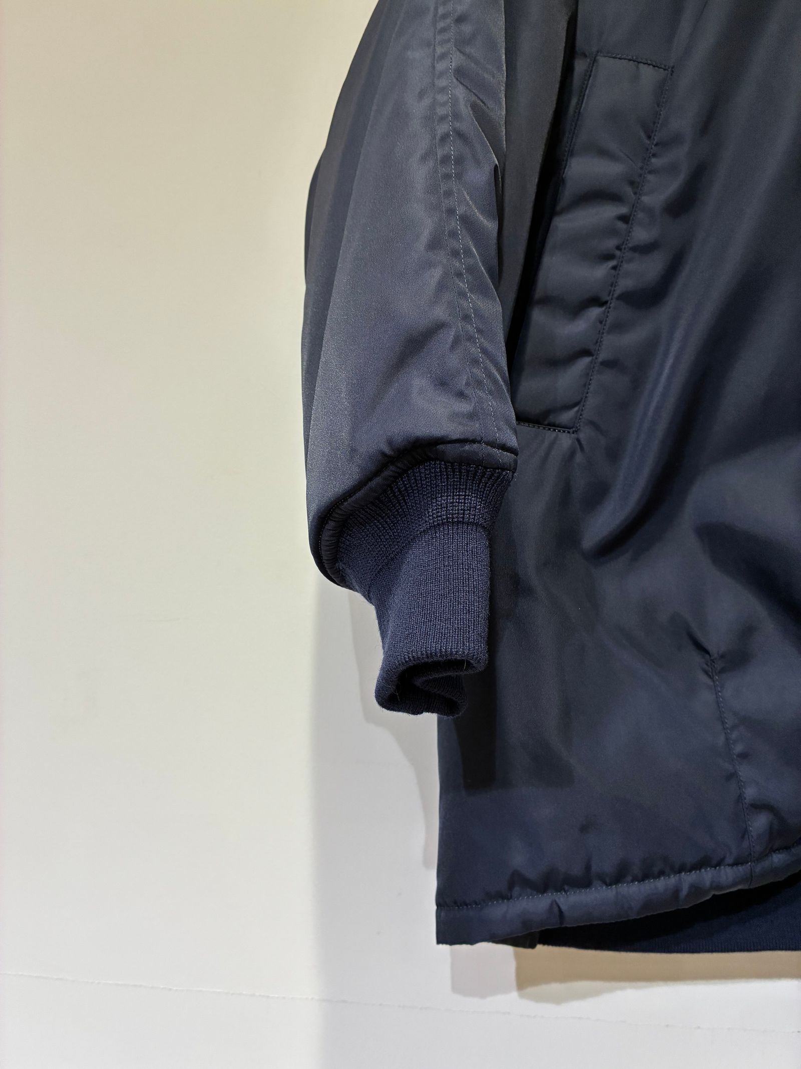 ロングN2Bジャケット / フライトジャケット / ブネイビー