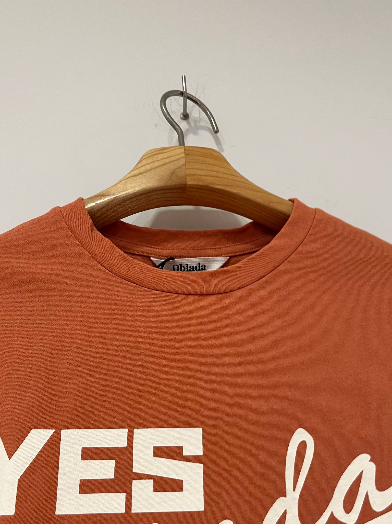 オレンジ コットン Tシャツ Lサイズ ロゴ入り 6c0934ff0c598991f1cd5fbc4042e1