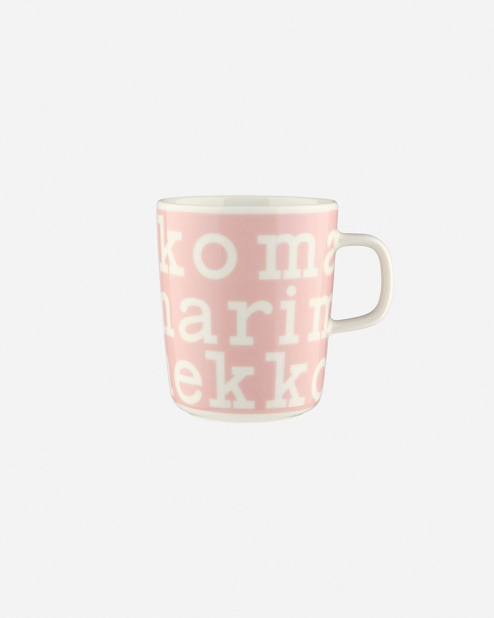【日本限定】Logo マグカップ 250ml / マリメッコロゴ / ピンク