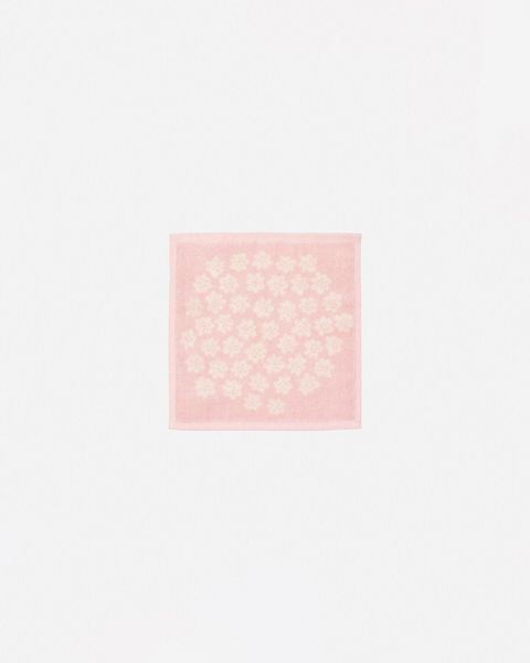 【日本限定】Puketti / ミニタオル / タオルハンカチ / 26×26cm / ピンク