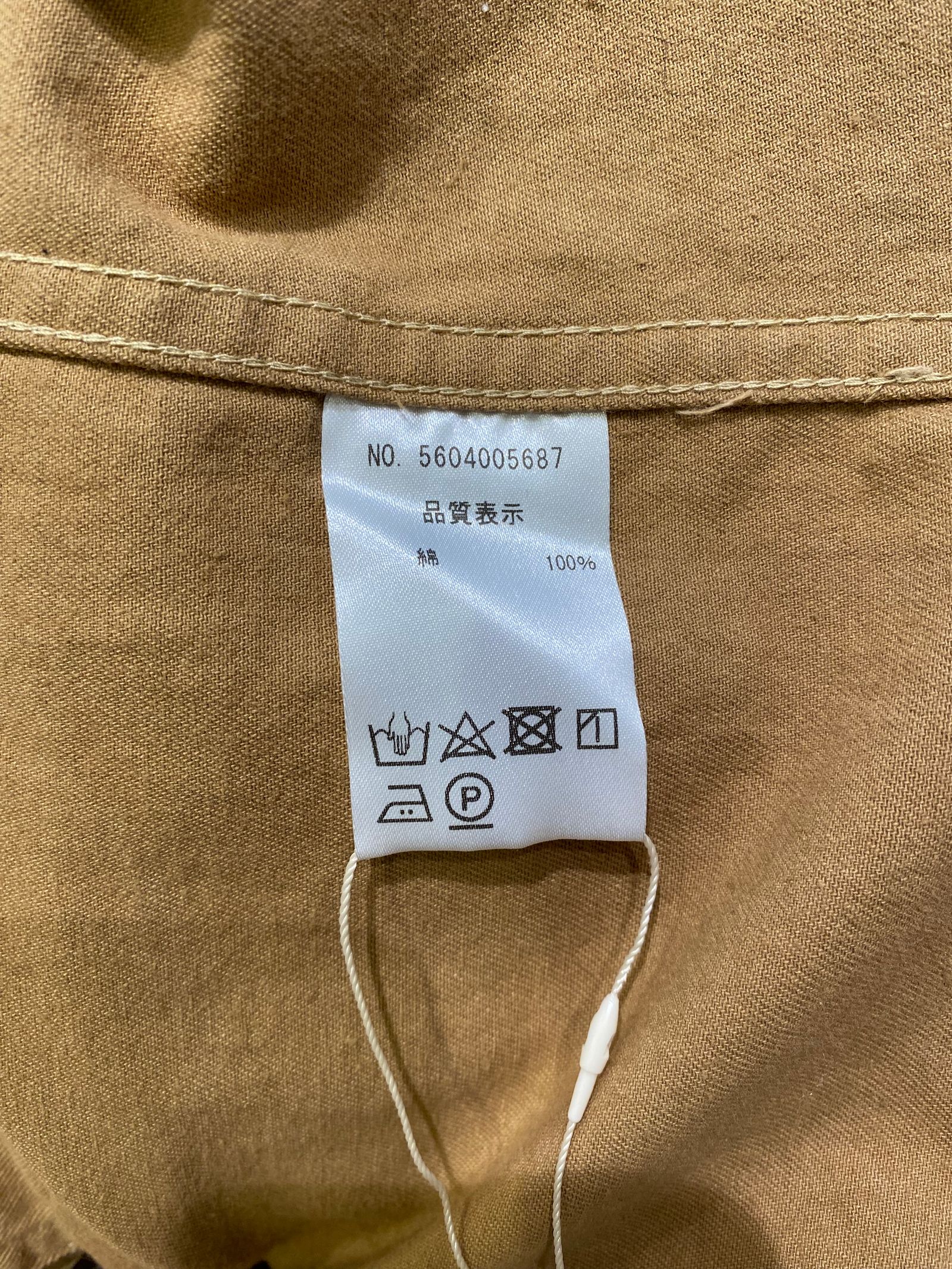 チノプルオーバーシャツ