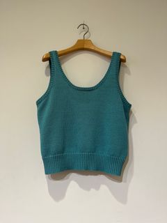 CREED COTTON TOP コットンノースリーブニット demylee 3910800130