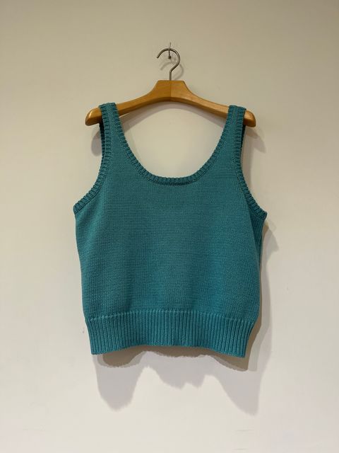 CREED COTTON TOP コットンノースリーブニット demylee 3910800130