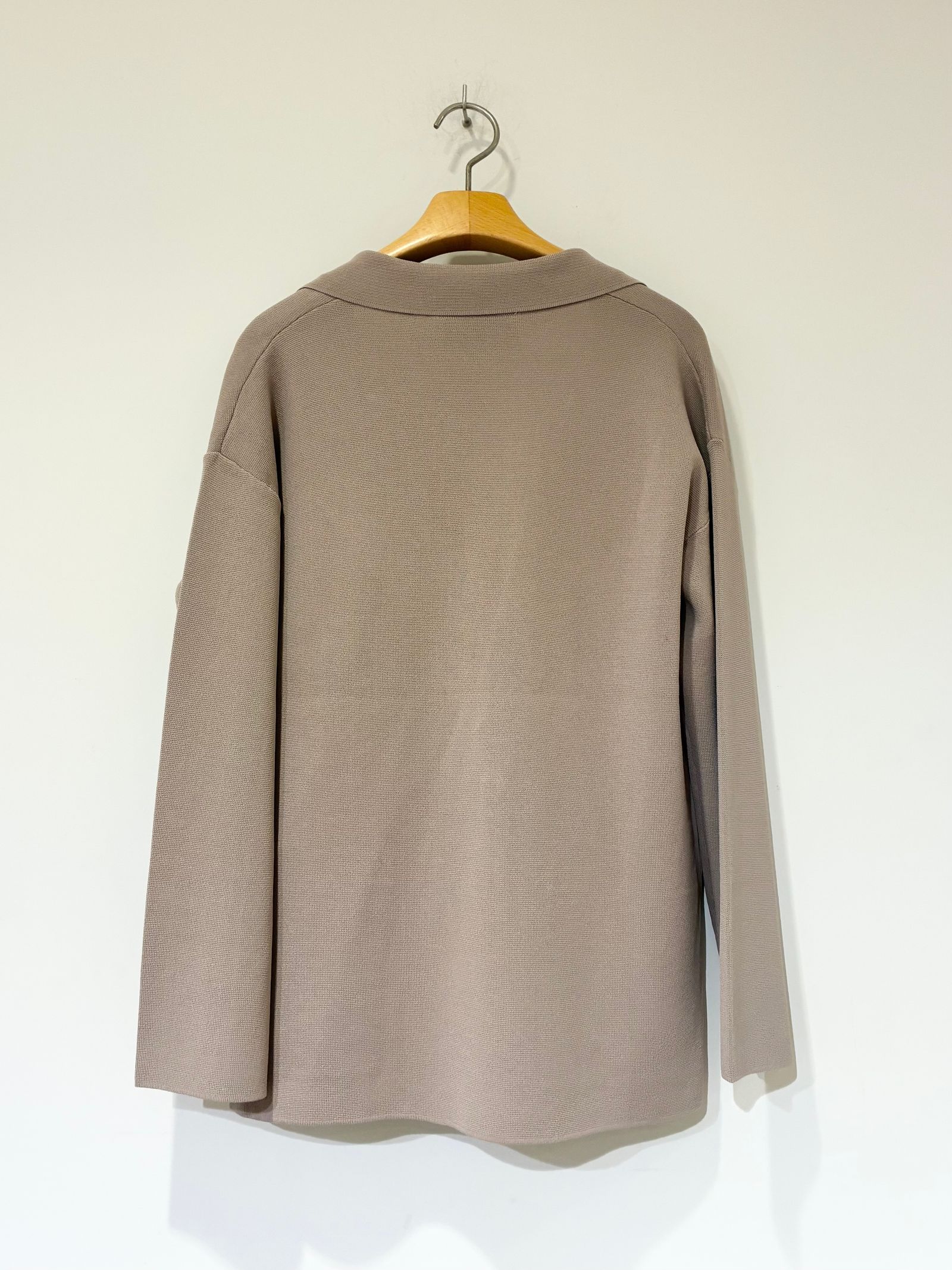 ニットアウター ジャケット / ベージュ