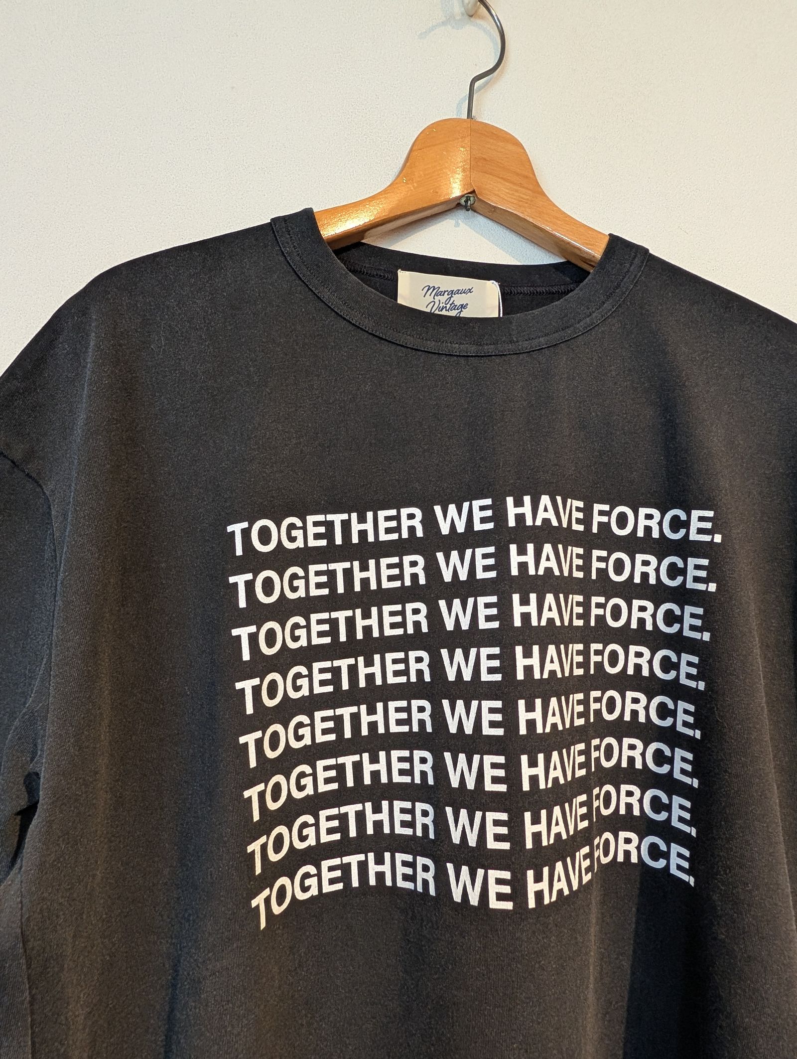 TOGETHER logo-TEE / ロゴTシャツ / ブラック