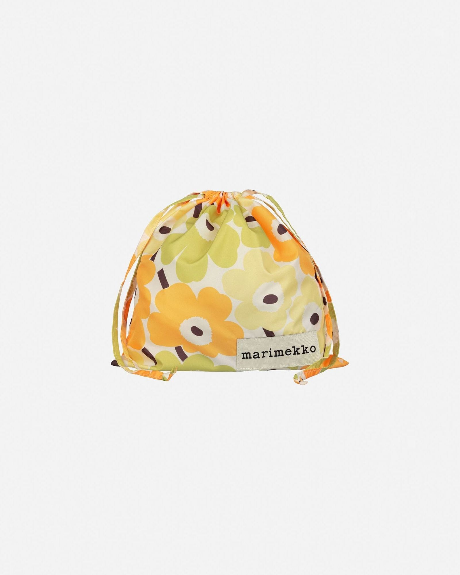 【アジア限定】Mini Unikko / ポーチ / 巾着バッグ / イエロー / グリーン