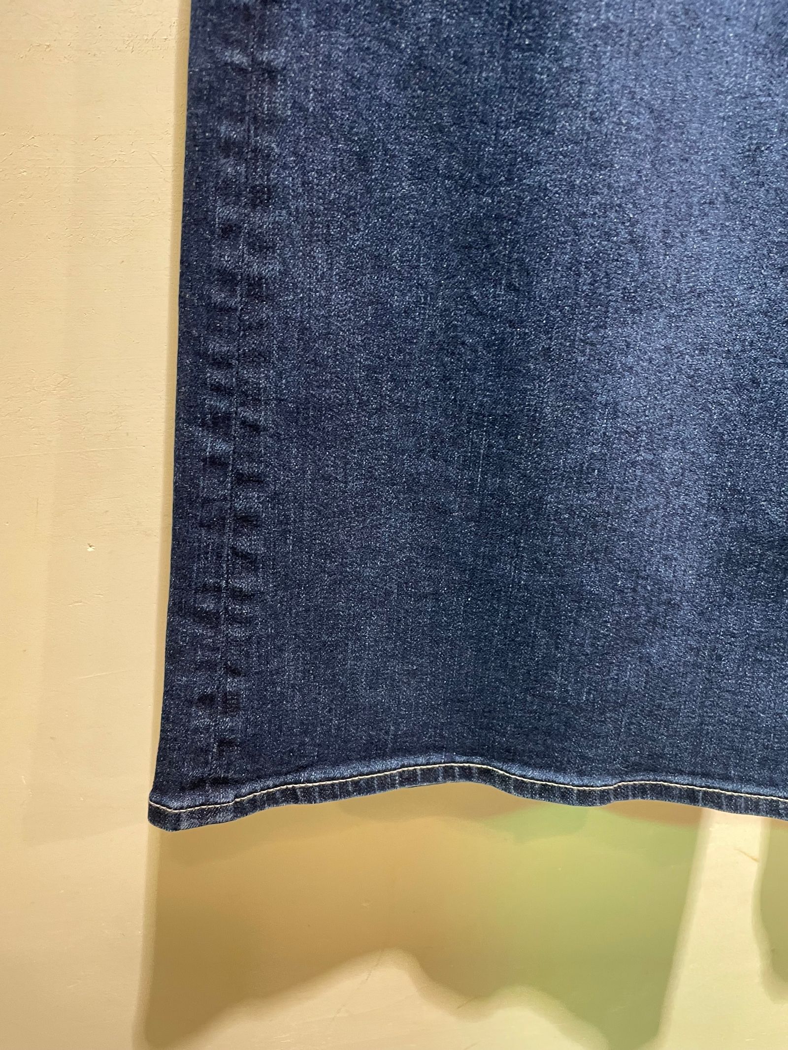 ワイドフレアデニム / ブルー