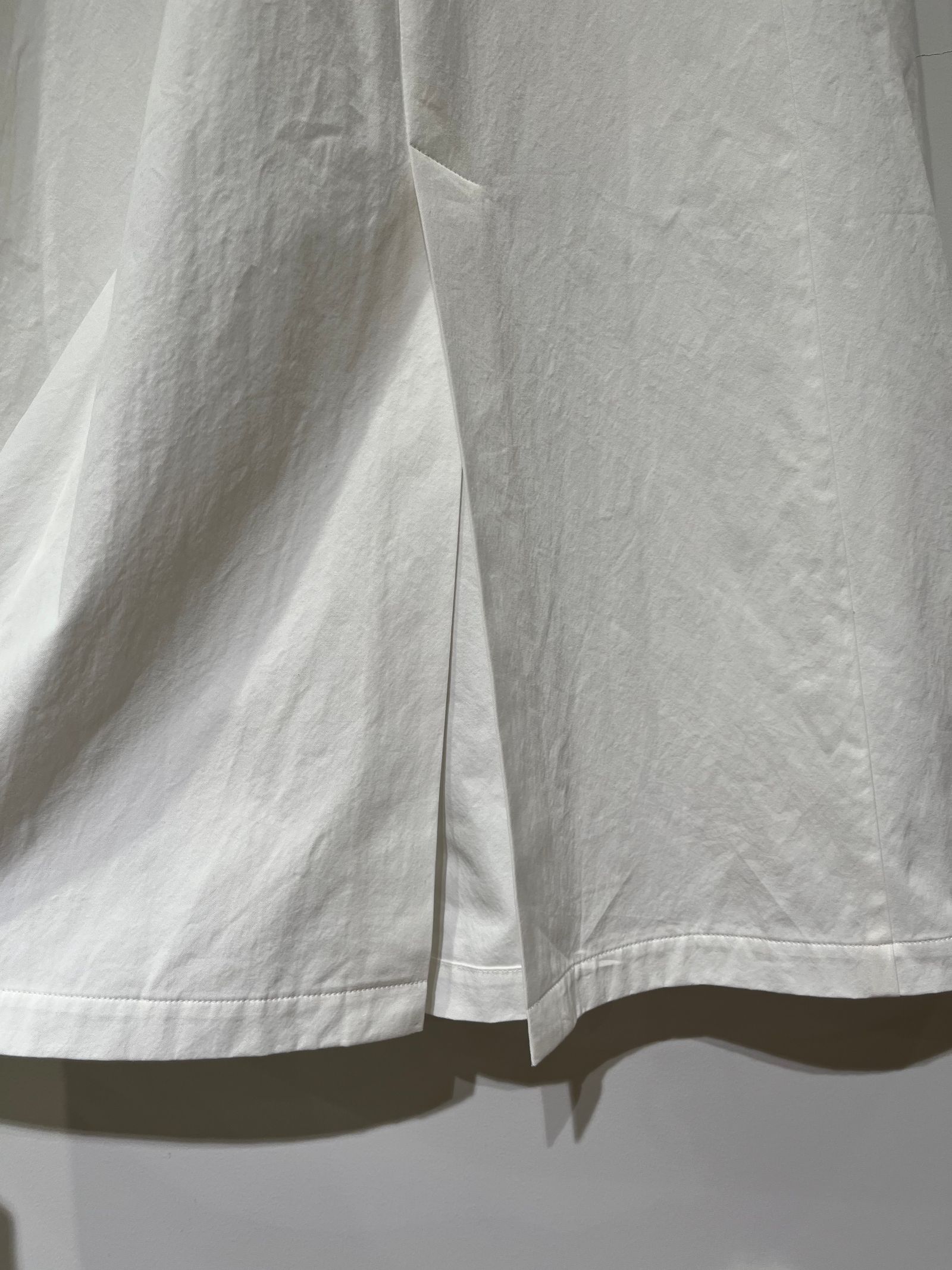 Diorama Gabardine Dress in Off White