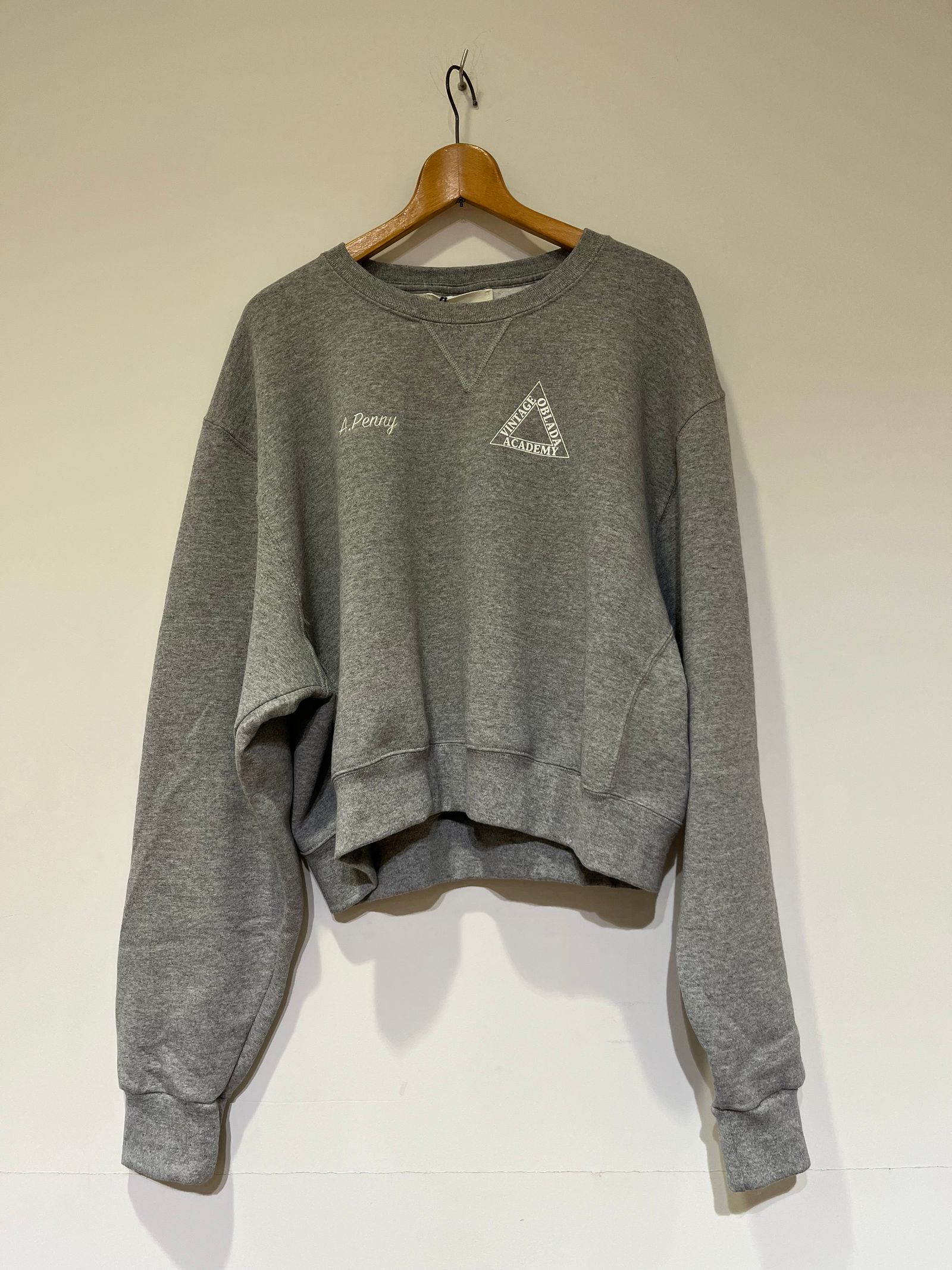 oblada - ACADEMY SWEAT oblada ロゴスウェット | HALLOW's web store