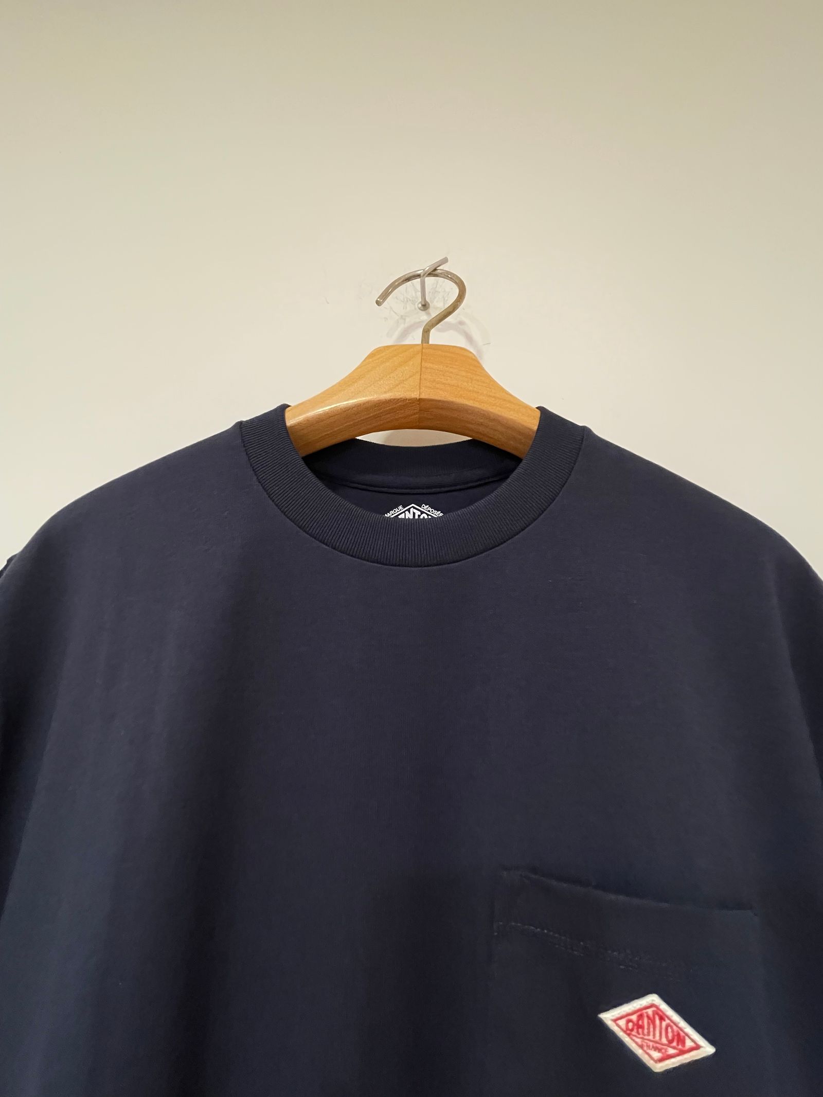 WOMEN'S SHORT SLEEVE POCKET T-SHIRT PLAIN / 半袖ポケットTシャツ / ネイビー