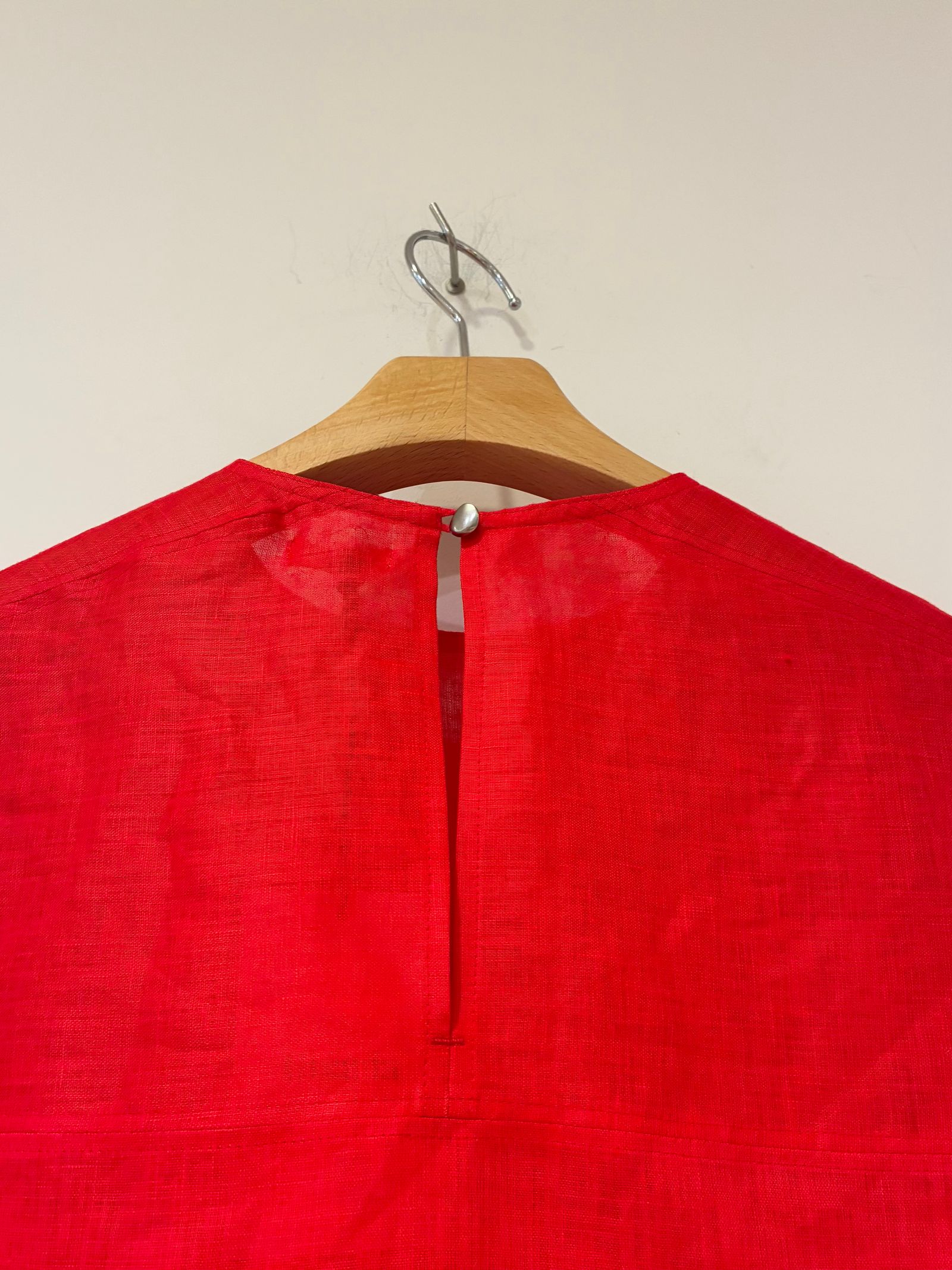 LINEN TEE BLOUSE / リネンブラウス / レッド