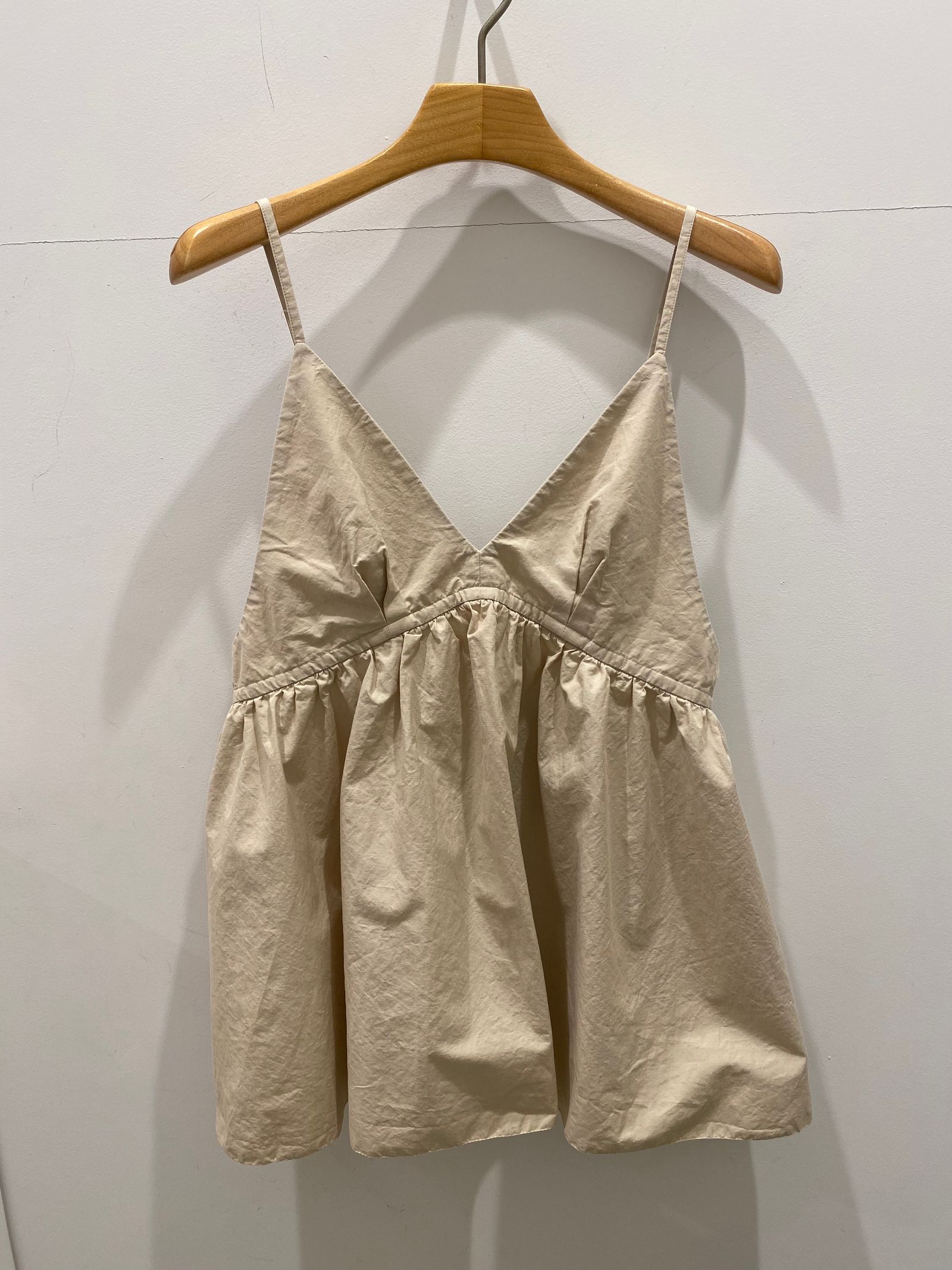 unfil アンフィル chambray weather-cloth camisole top キャミソールトップ キャミソールトップス WHSP-UW130