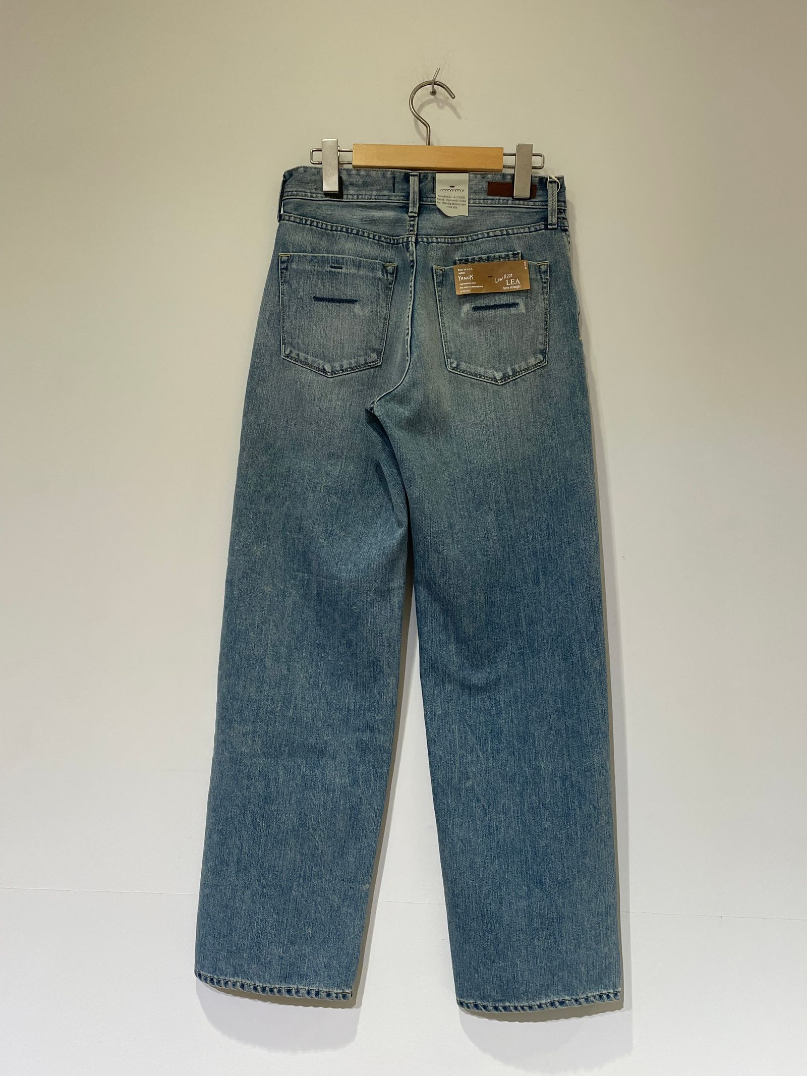 YANUK - LEA / Low Rise Trick Denim / ボーイズストレート