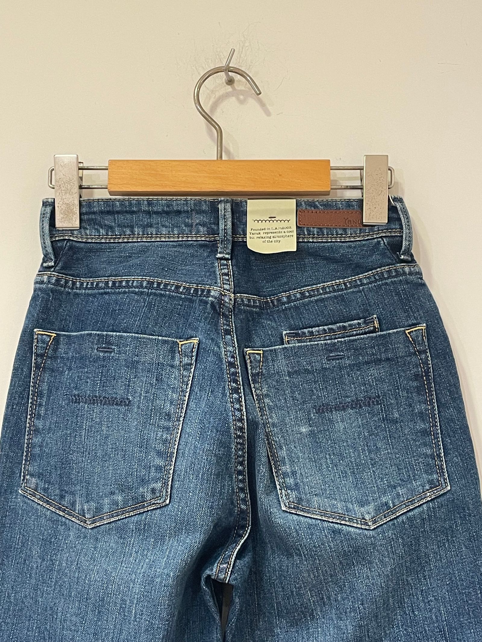 セミフレア / フレアデニム / ブルー