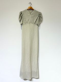 Sienna Glow Check Dress / チェックワンピース / イエロー