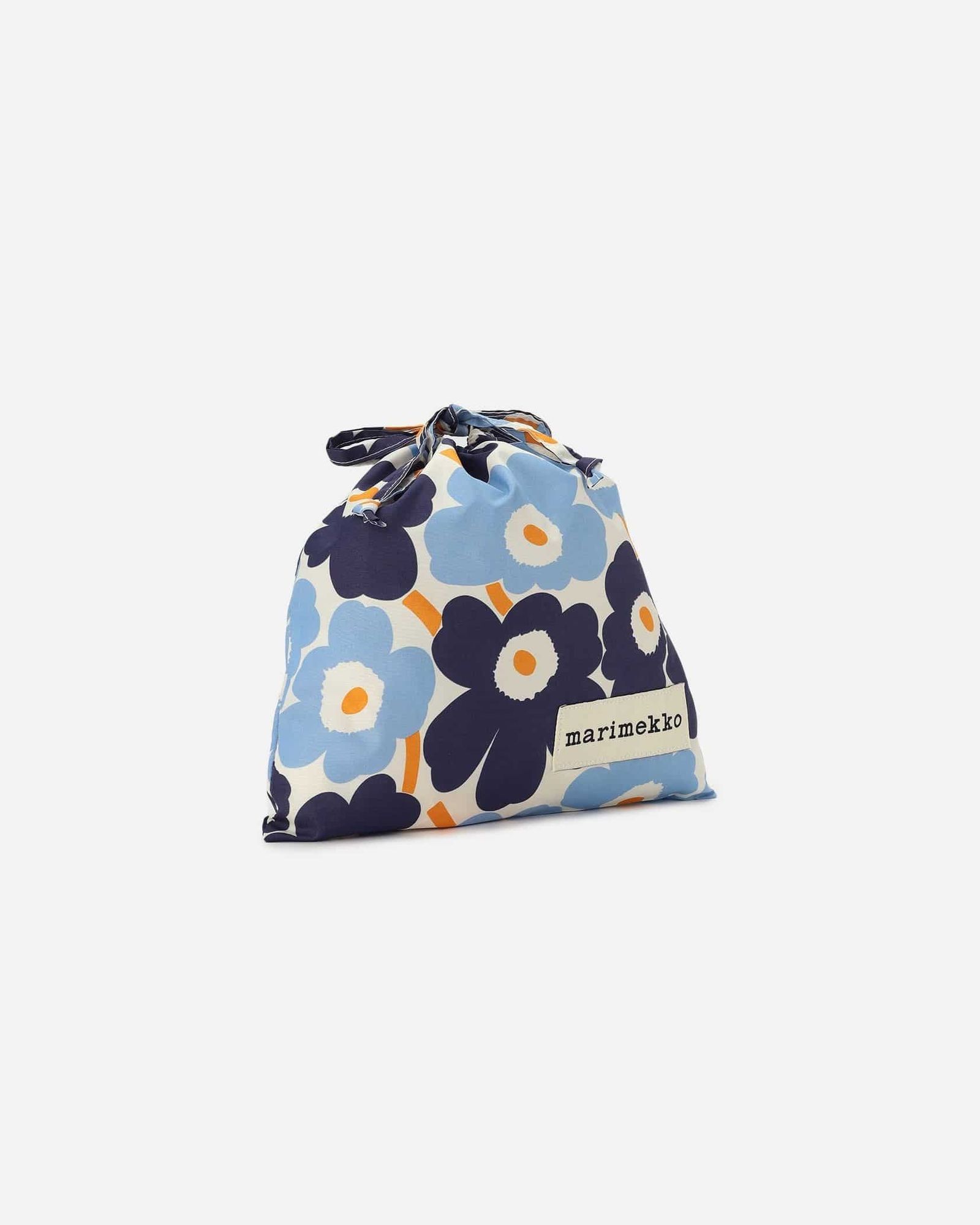 【アジア限定】Mini Unikko All Purpose Bag / ウニッコ巾着ポーチ / ブルー