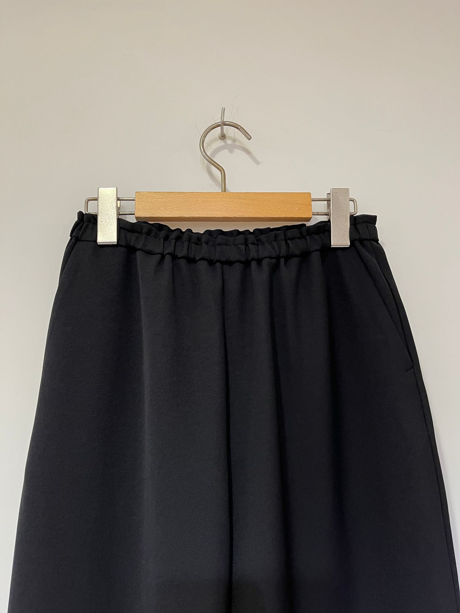 Stretch Relax 2way Cloth Pants in Black パンツ イージーパンツ greed international bed&breakfast